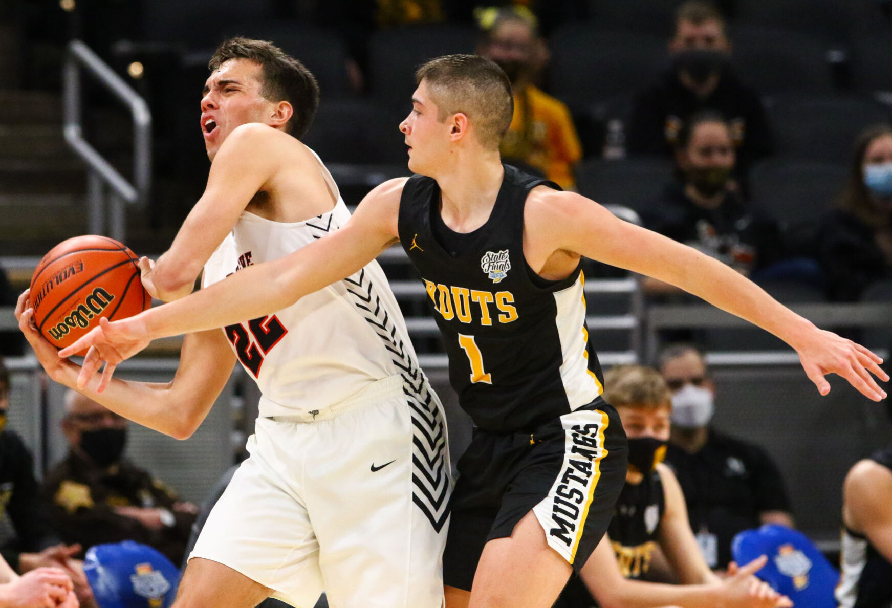 Class A boys basketball state final: Kouts vs. Barr-Reeve